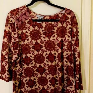 Catherine’s tunic in medallion design